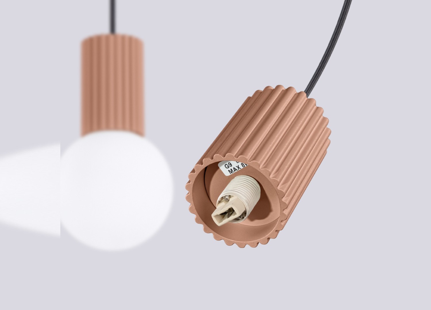 Suspension HALO 2L moka – vue complémentaire 7