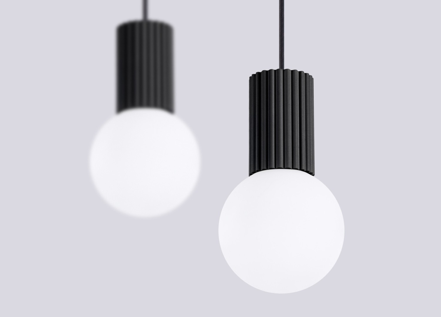 Suspension HALO 2L noir – vue complémentaire 5