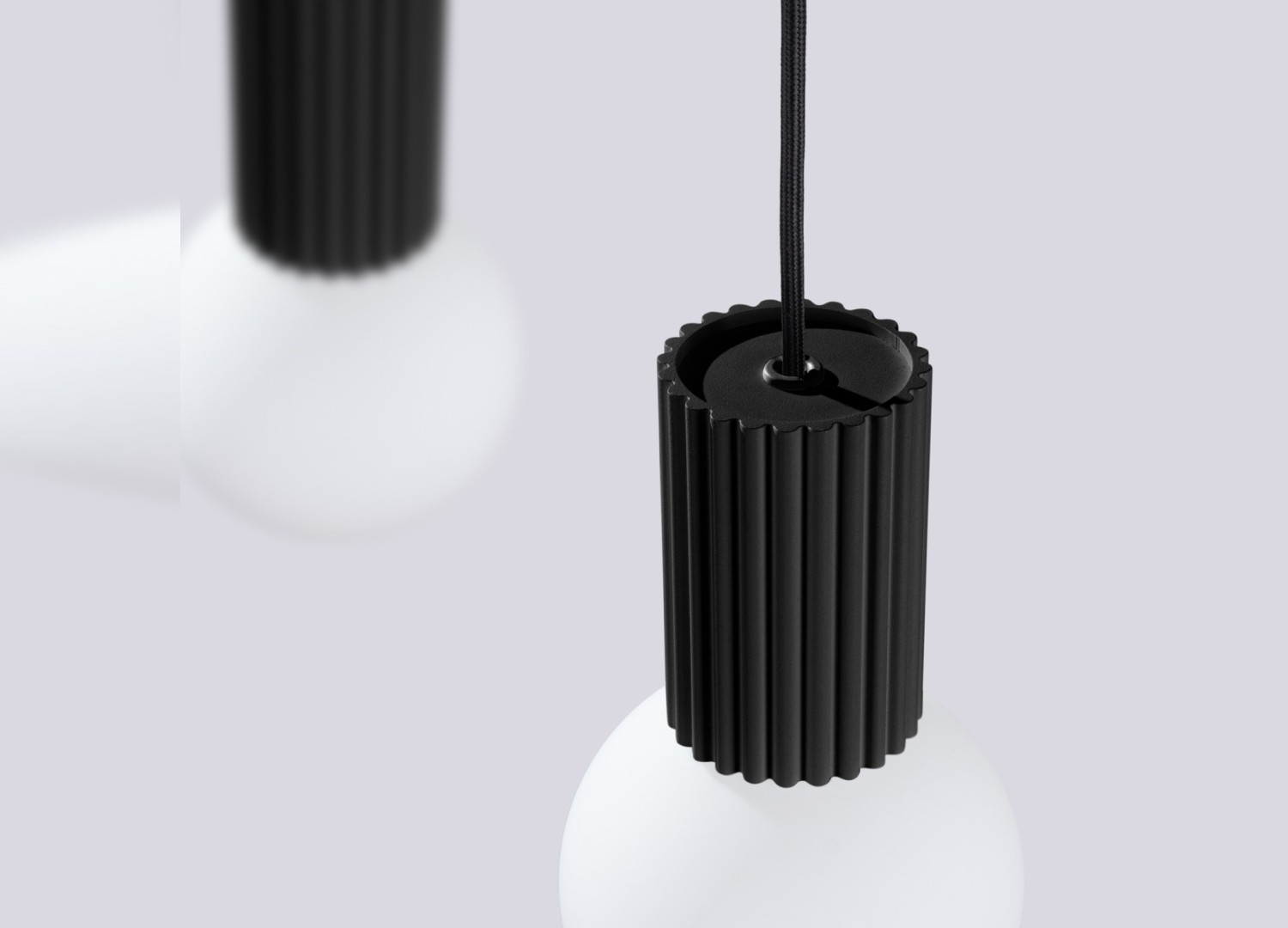Suspension HALO 2L noir – vue complémentaire 6