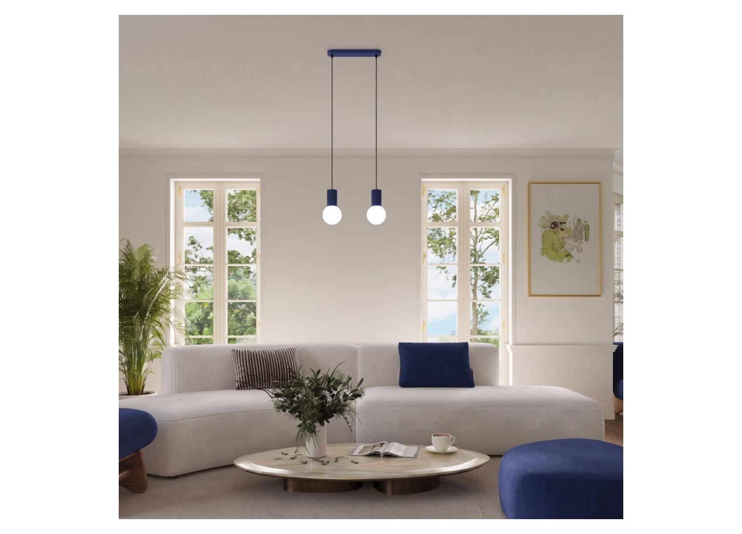 Suspension HALO 2L outremer – dimensions