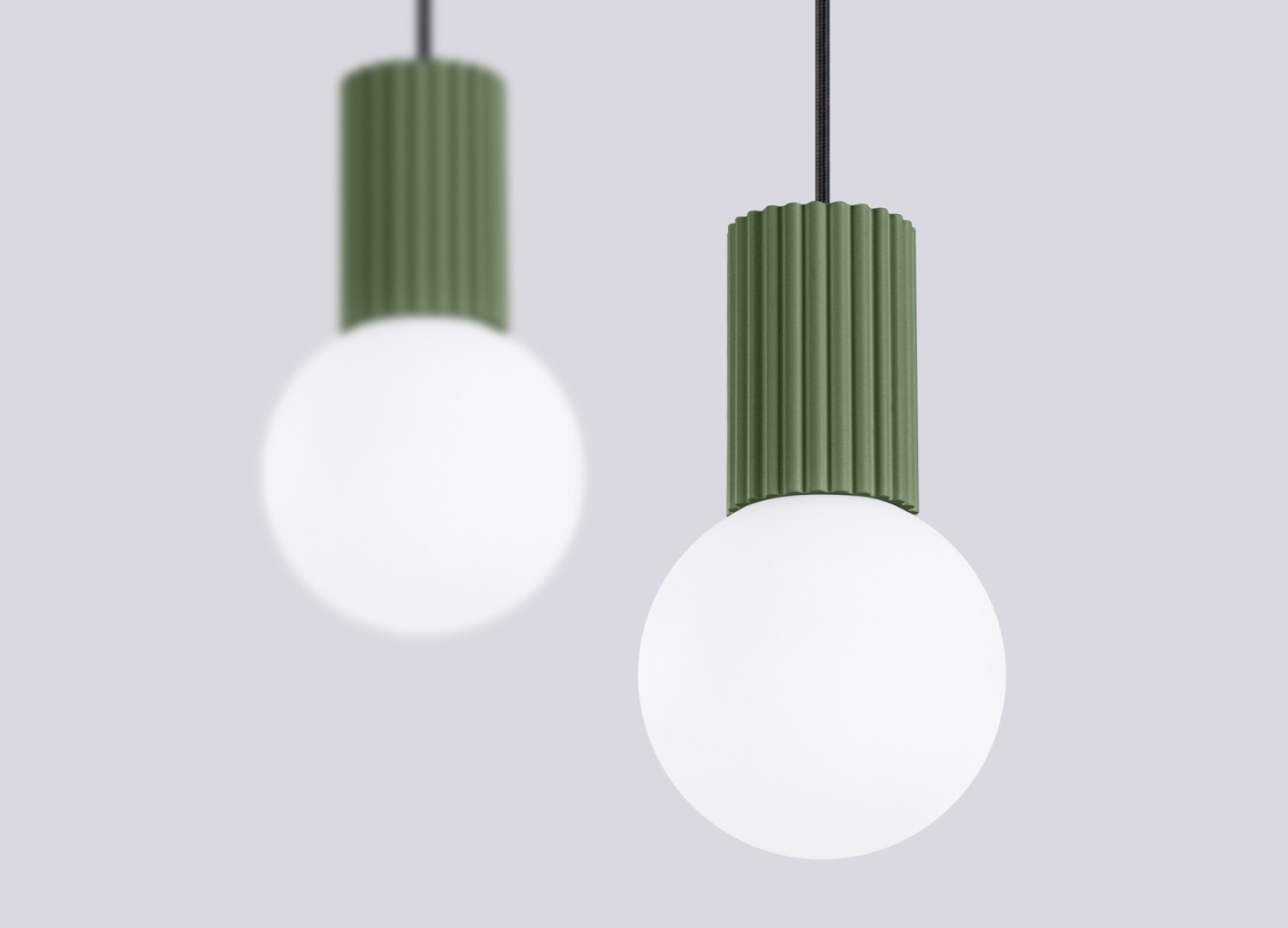 Suspension HALO 2L vert olive – vue complémentaire 5