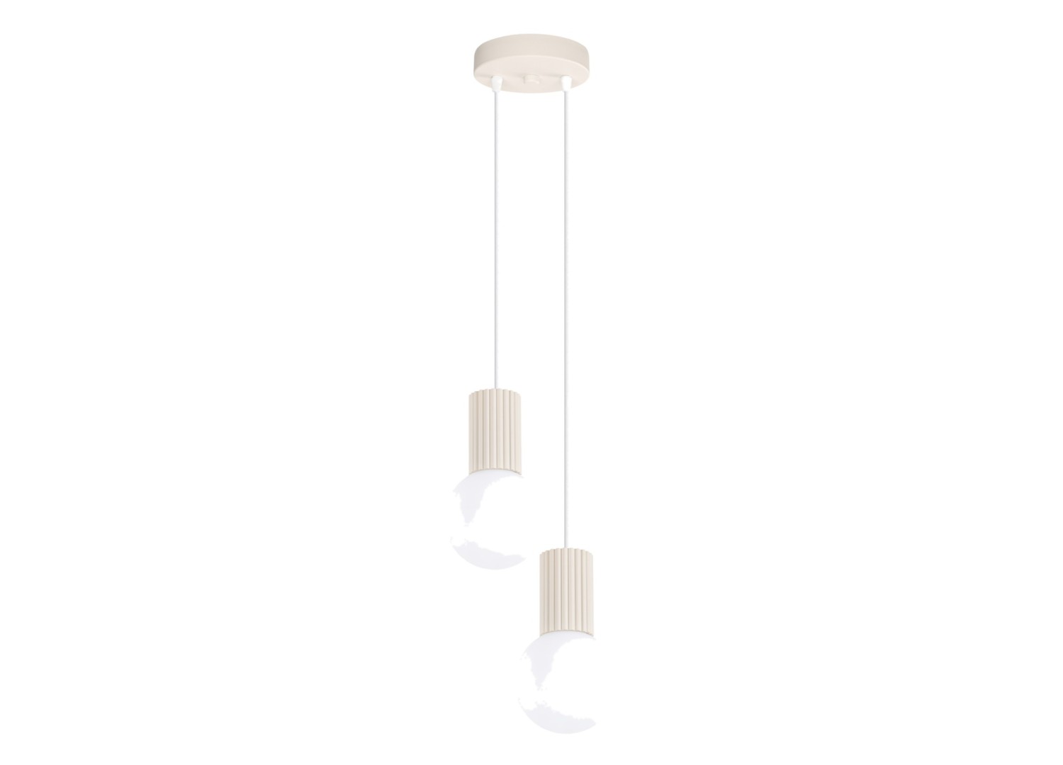 Suspension HALO 2P beige