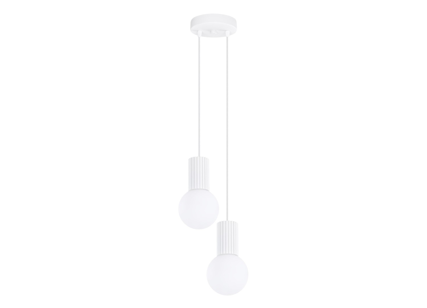 Suspension HALO 2P blanc