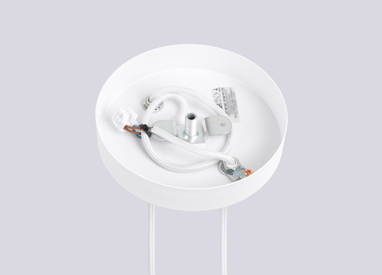 Suspension HALO 2P blanc – vue complémentaire 9