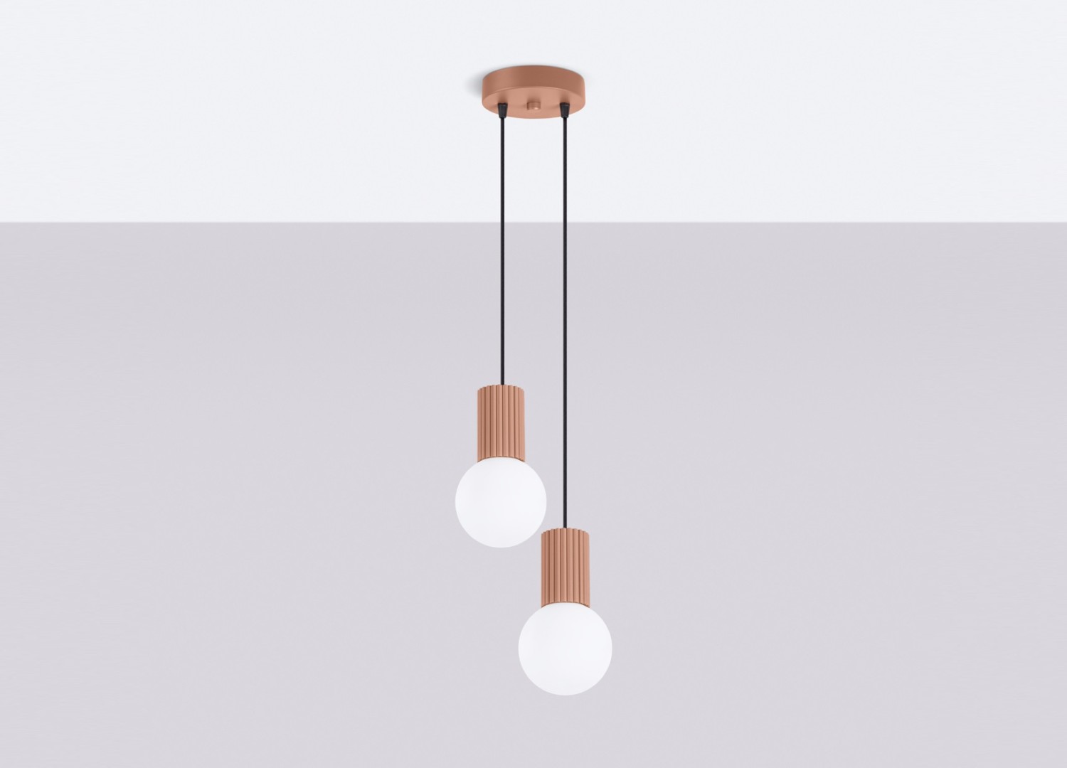 Suspension HALO 2P moka – vue complémentaire 2