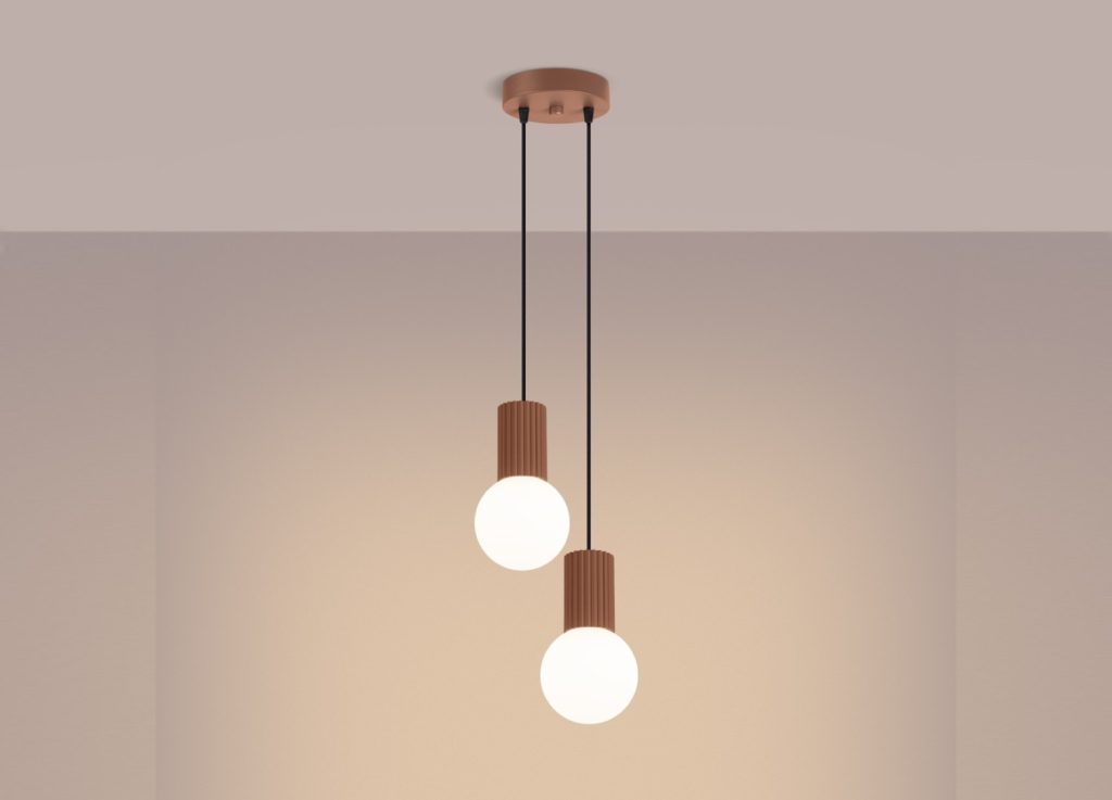 Suspension HALO 2P moka – vue complémentaire 3