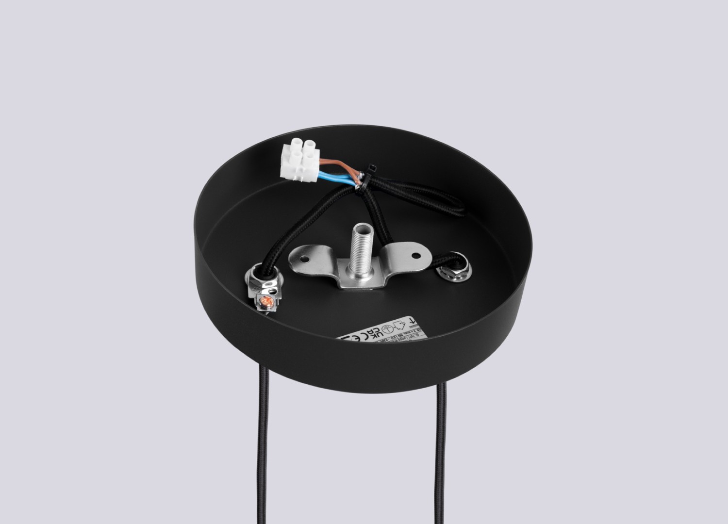 Suspension HALO 2P noir – vue complémentaire 9
