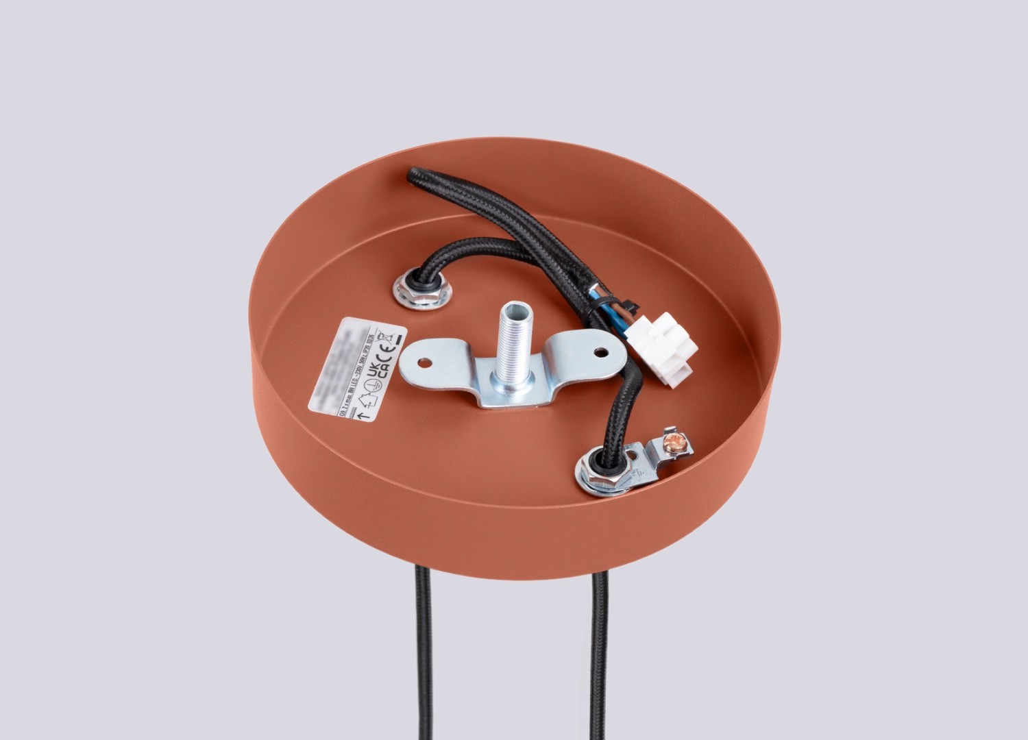 Suspension HALO 2P ocre rouge – vue complémentaire 9