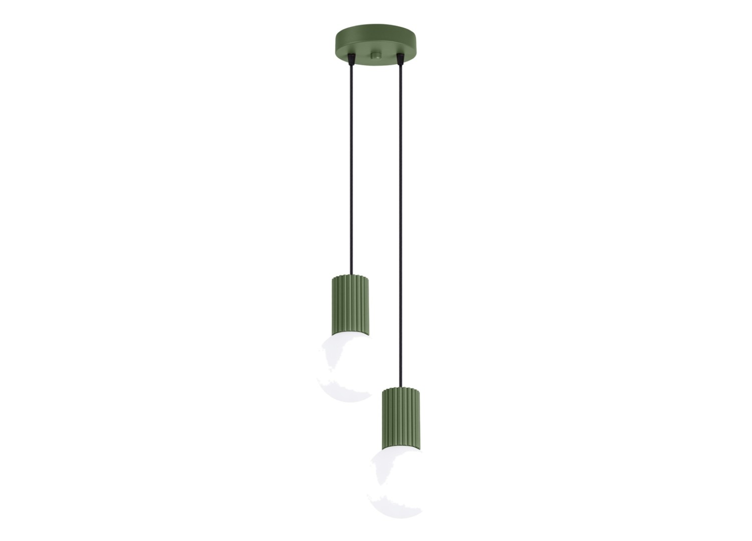 Suspension HALO 2P vert olive