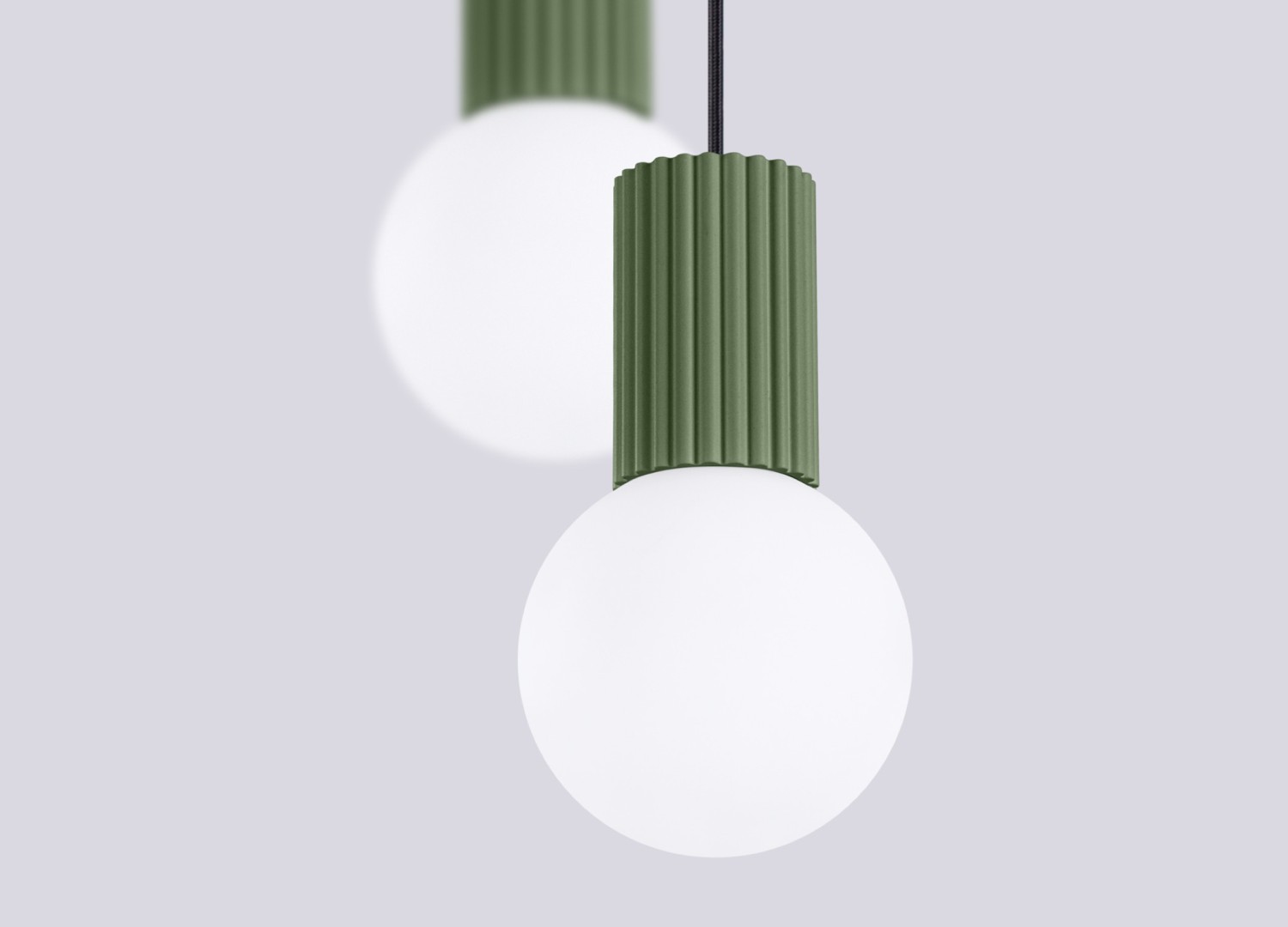 Suspension HALO 2P vert olive – vue complémentaire 5
