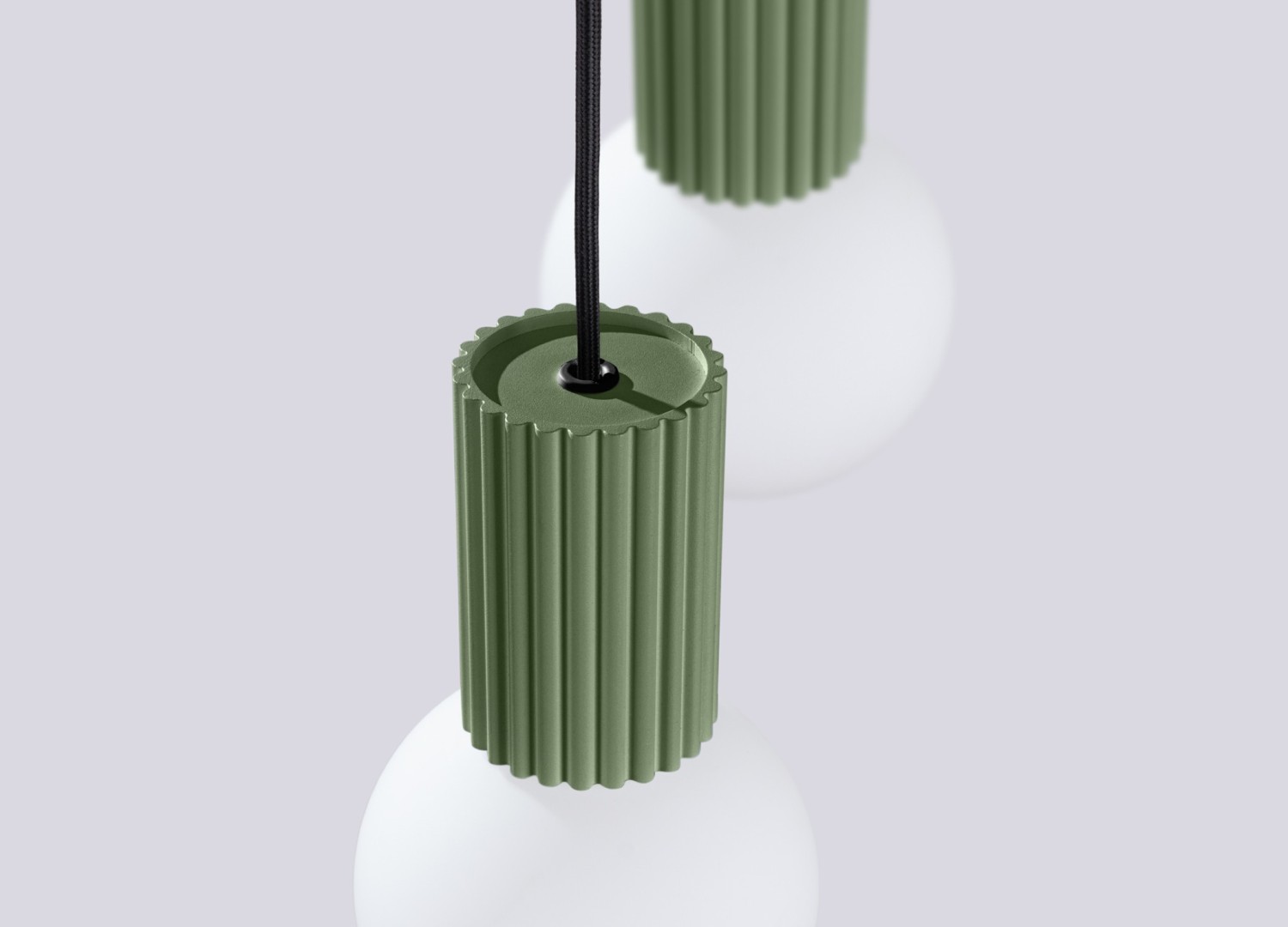 Suspension HALO 2P vert olive – vue complémentaire 6