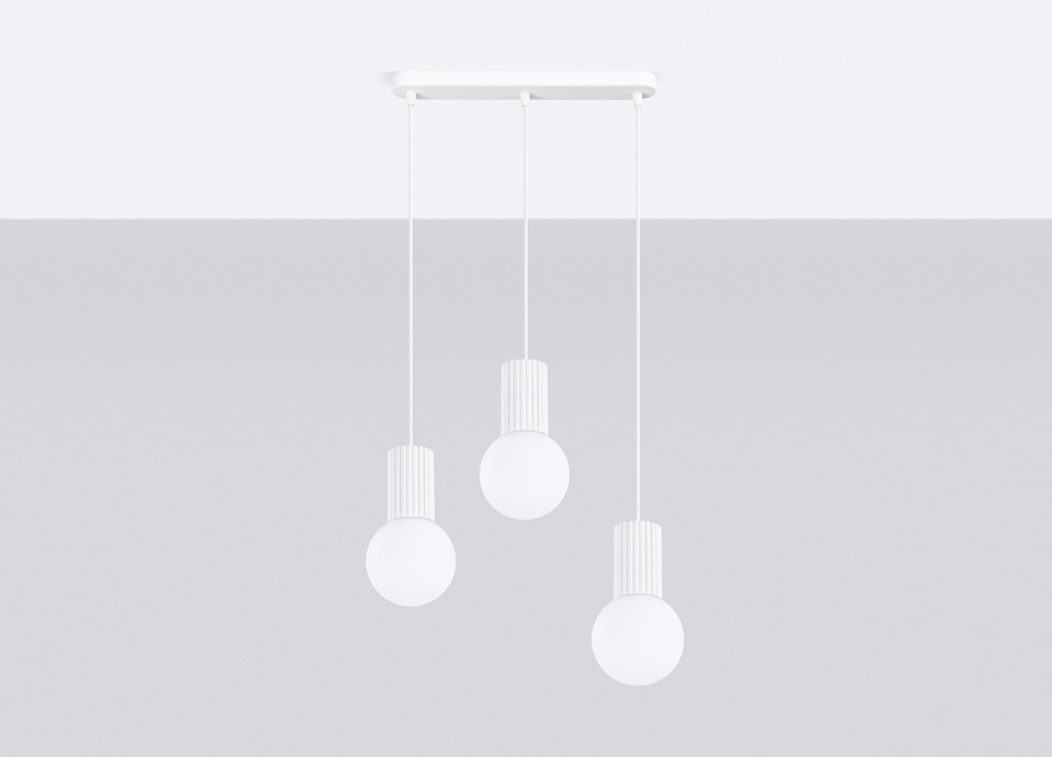 Suspension HALO 3L blanc – vue complémentaire 2