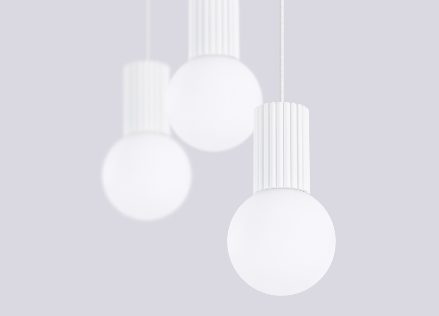 Suspension HALO 3L blanc – vue complémentaire 5