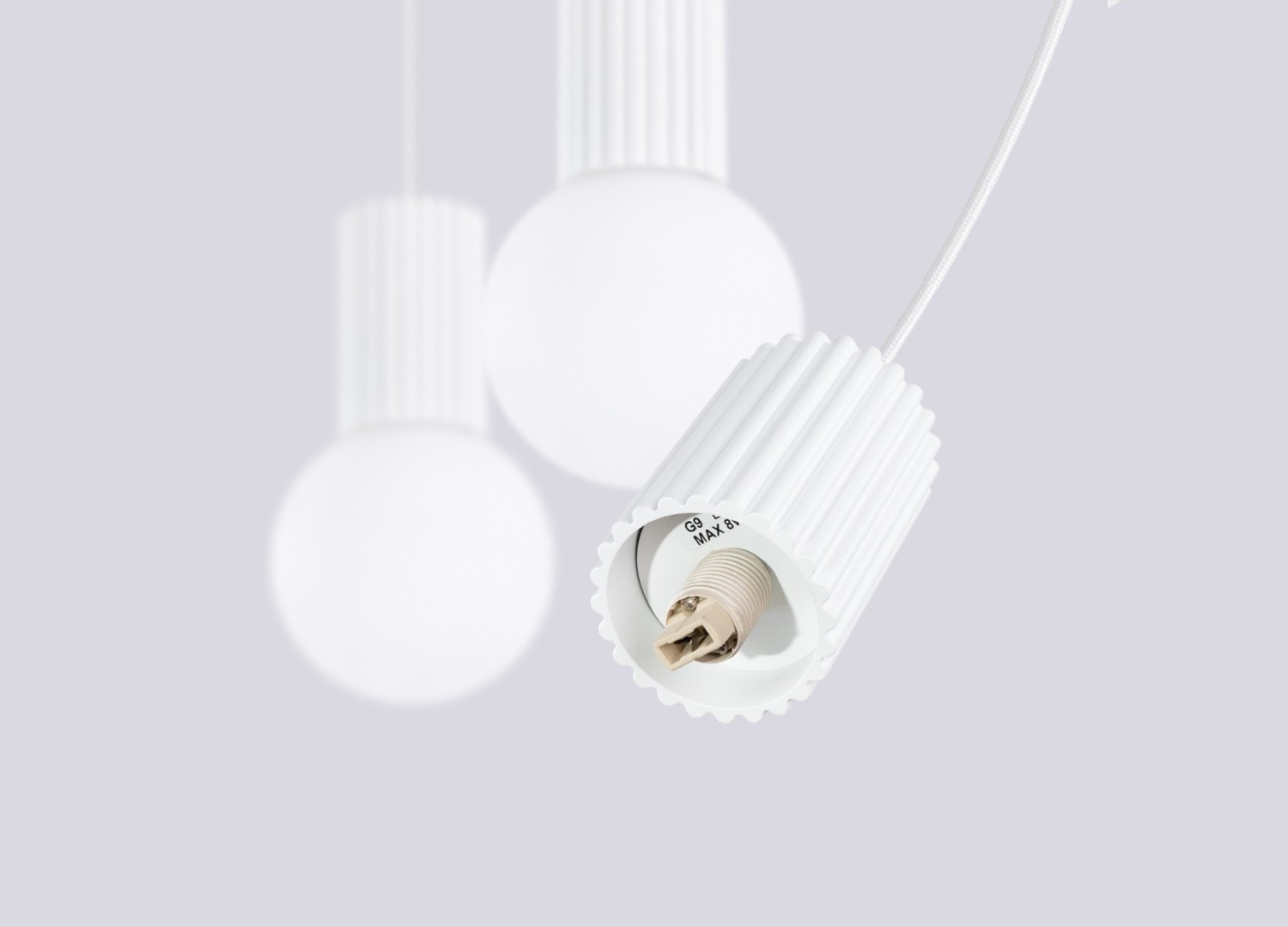 Suspension HALO 3L blanc – vue complémentaire 7
