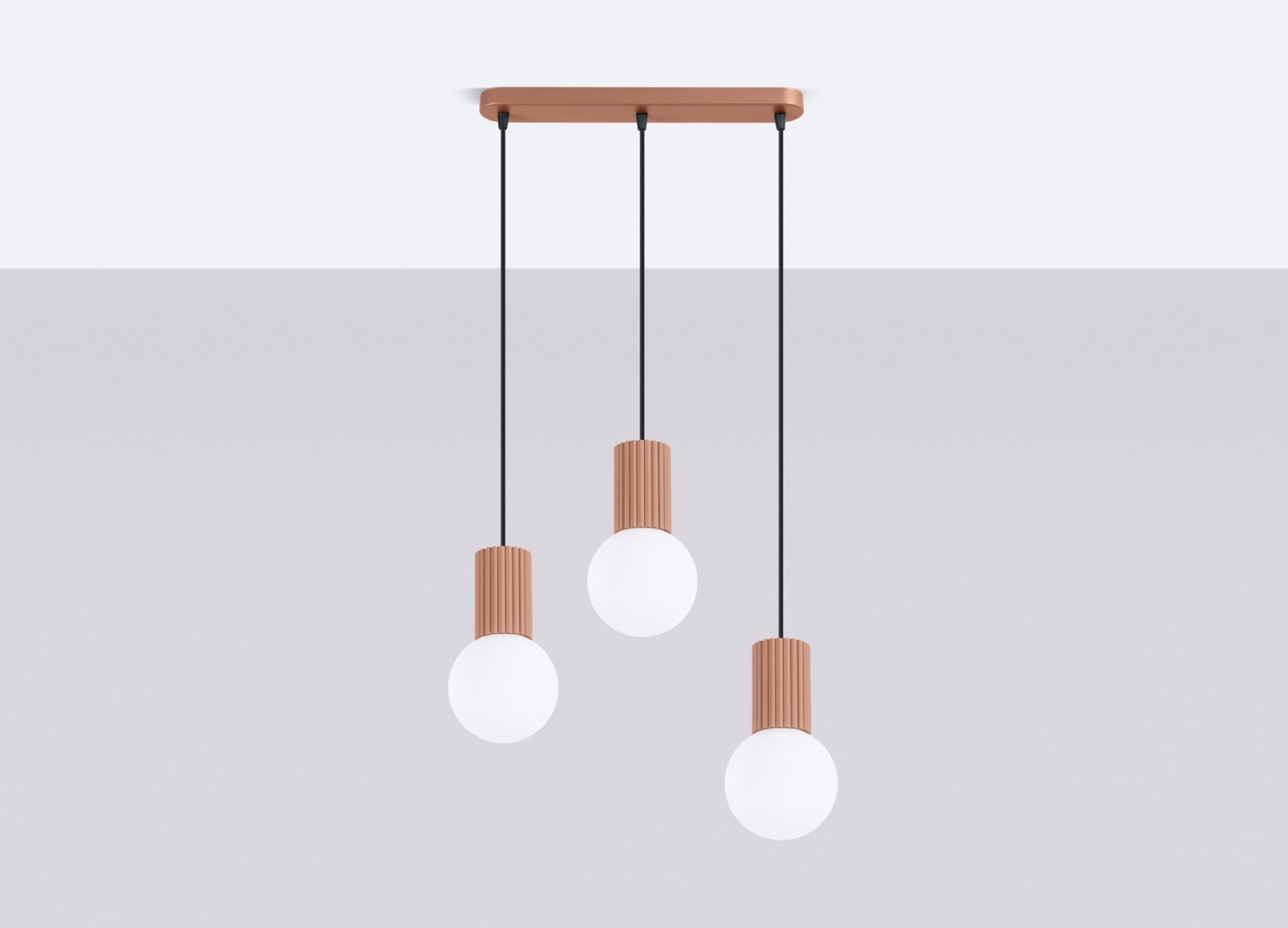 Suspension HALO 3L moka – vue complémentaire 2