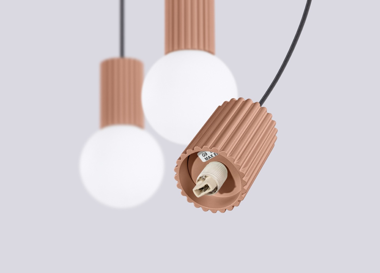 Suspension HALO 3L moka – vue complémentaire 7