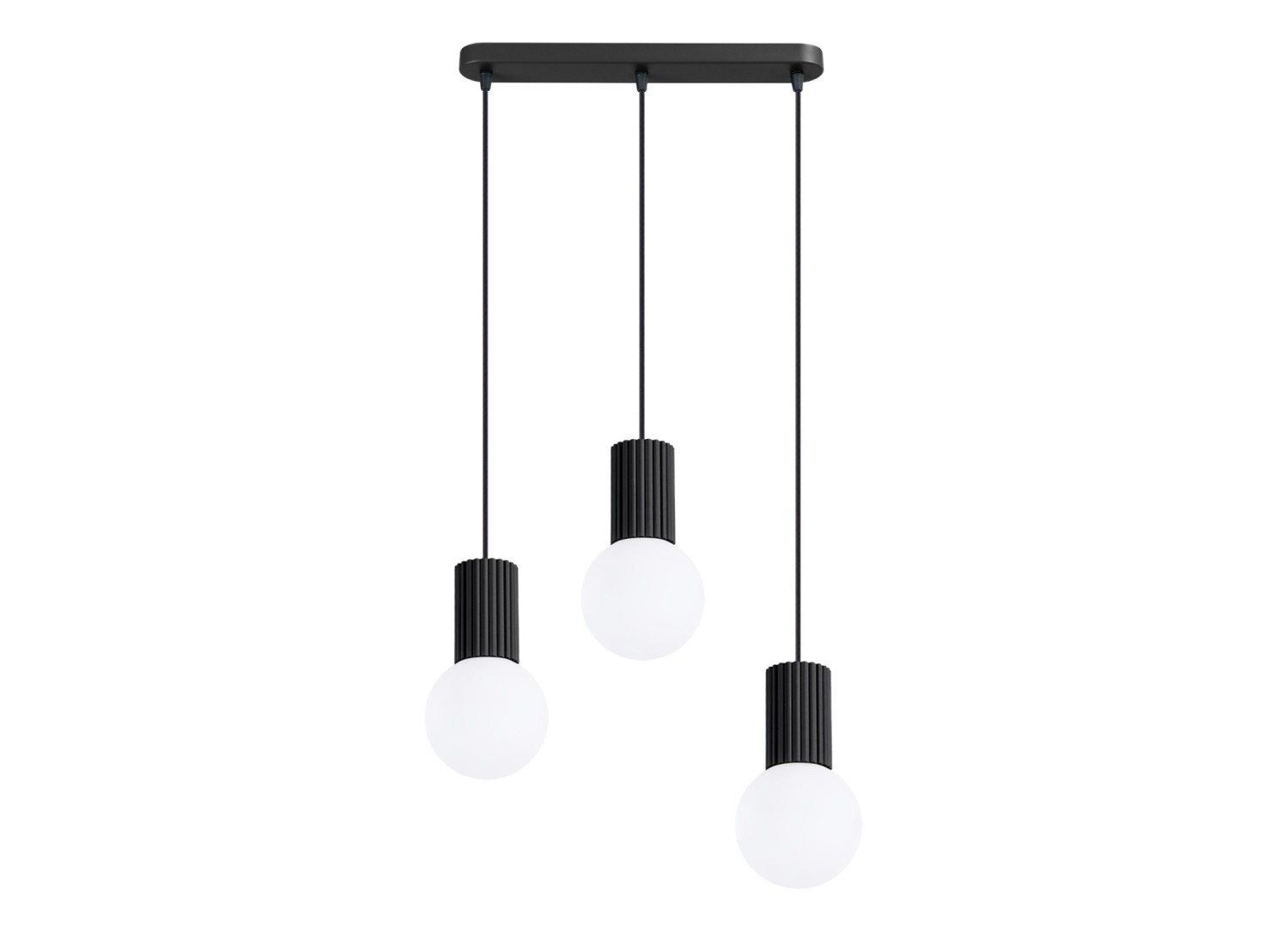 Suspension HALO 3L noir