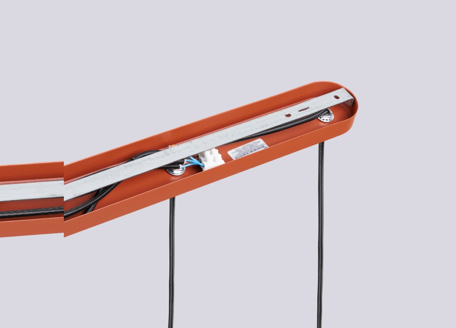 Suspension HALO 3L ocre rouge – vue complémentaire 9