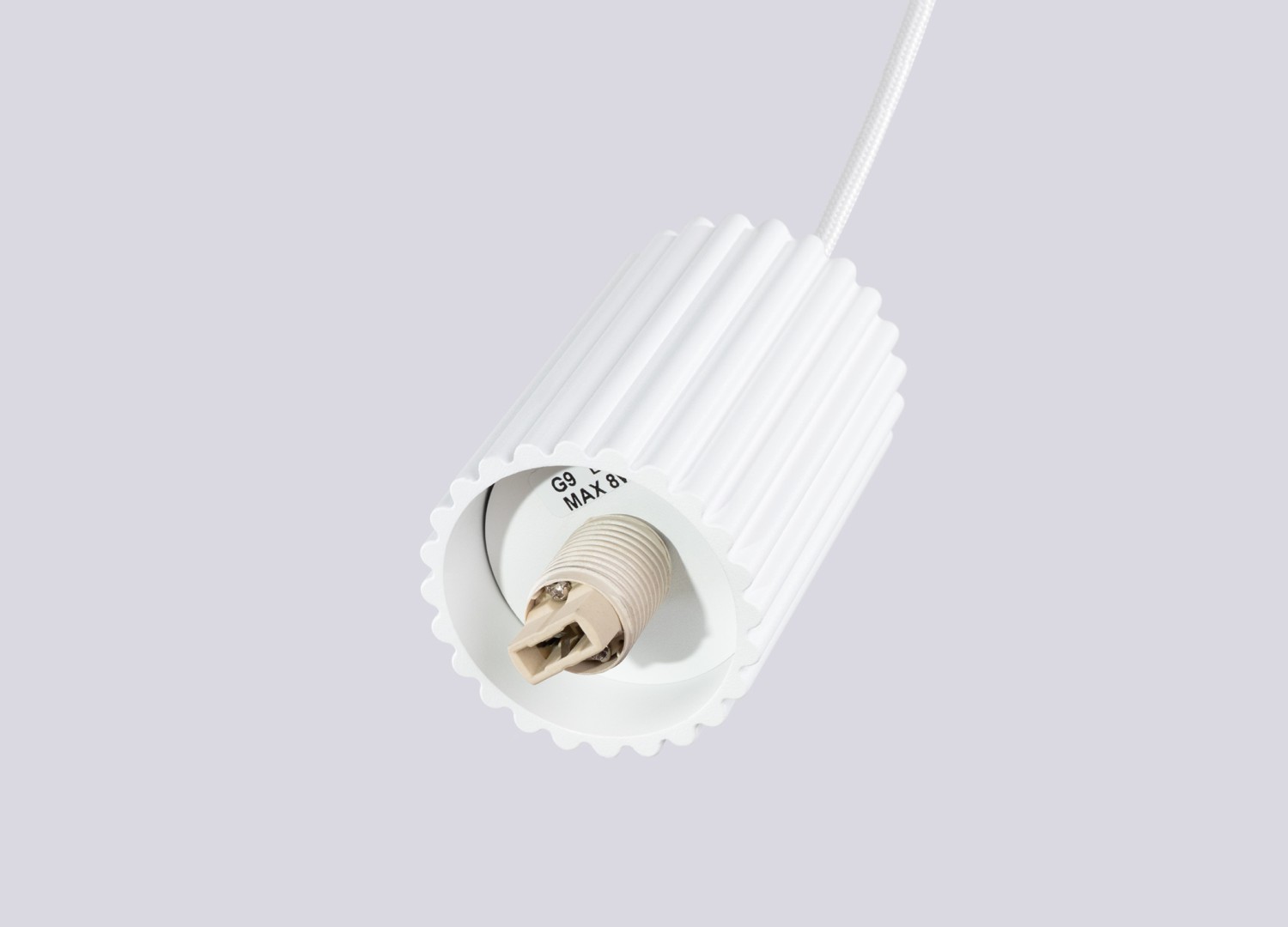 Suspension HALO 3P blanc – vue complémentaire 9
