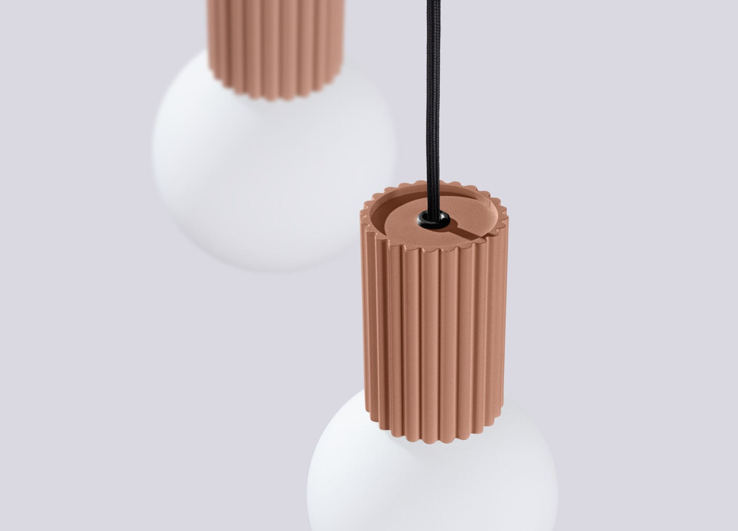 Suspension HALO 3P moka – vue complémentaire 6