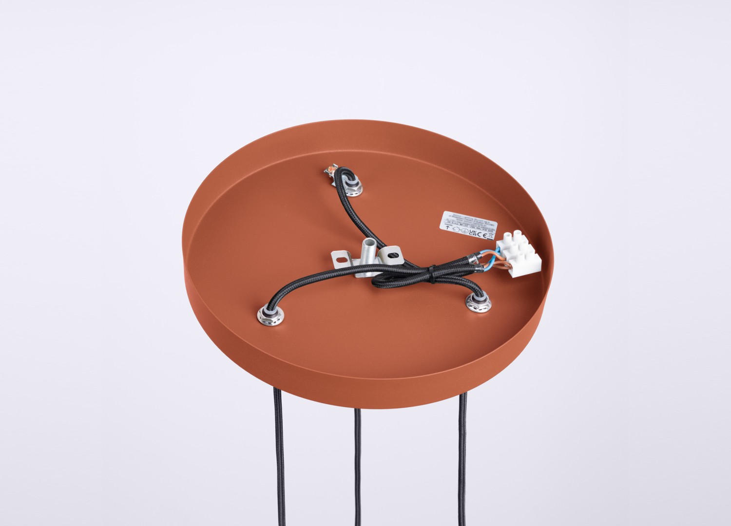 Suspension HALO 3P ocre rouge – vue complémentaire 8