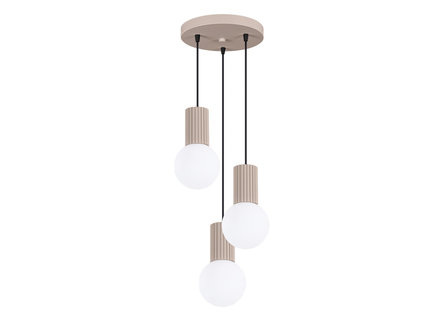 Suspension HALO 3P taupe