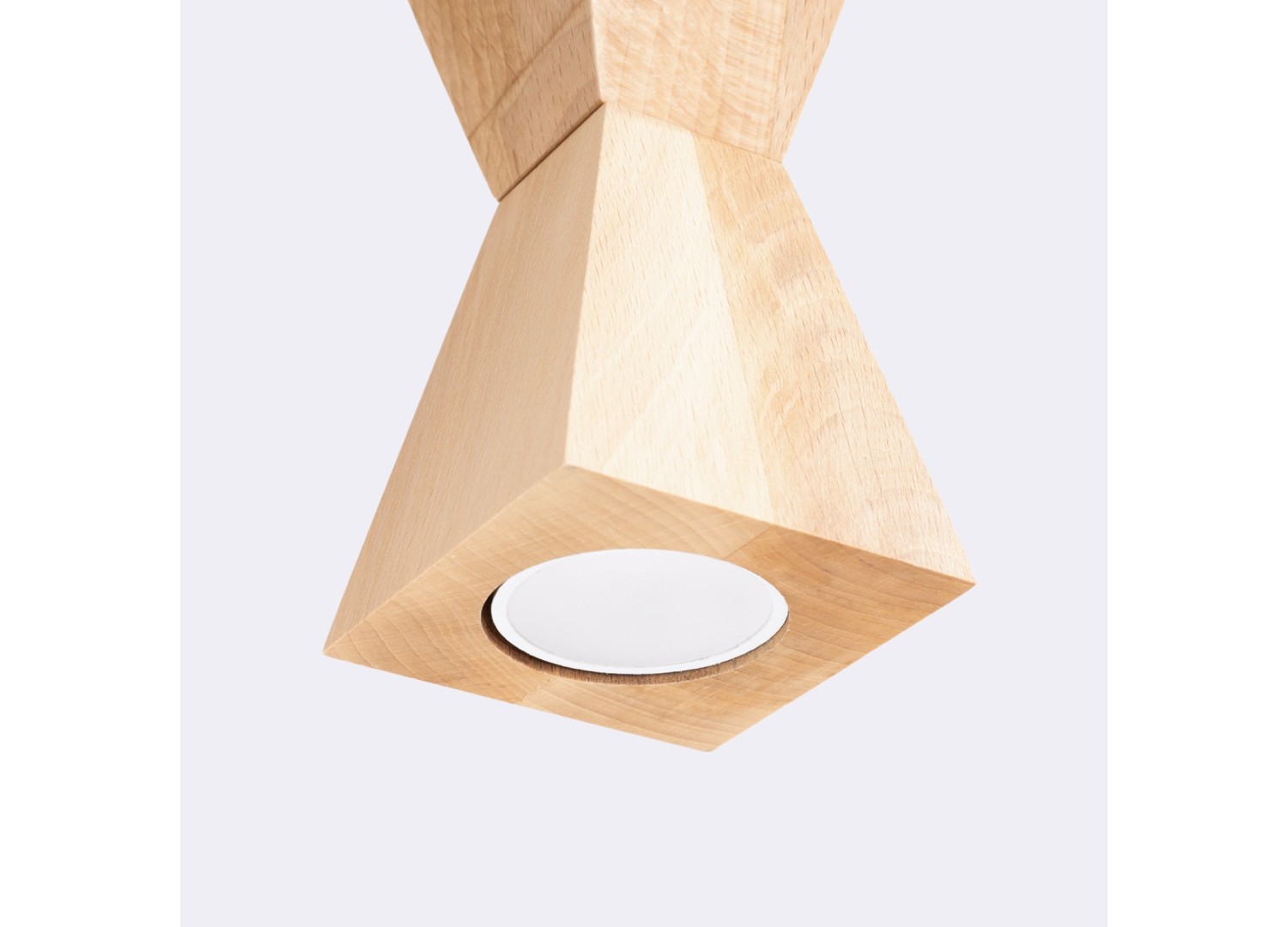 Suspension KUBBE grande S bois naturel GU10 – vue complémentaire 5
