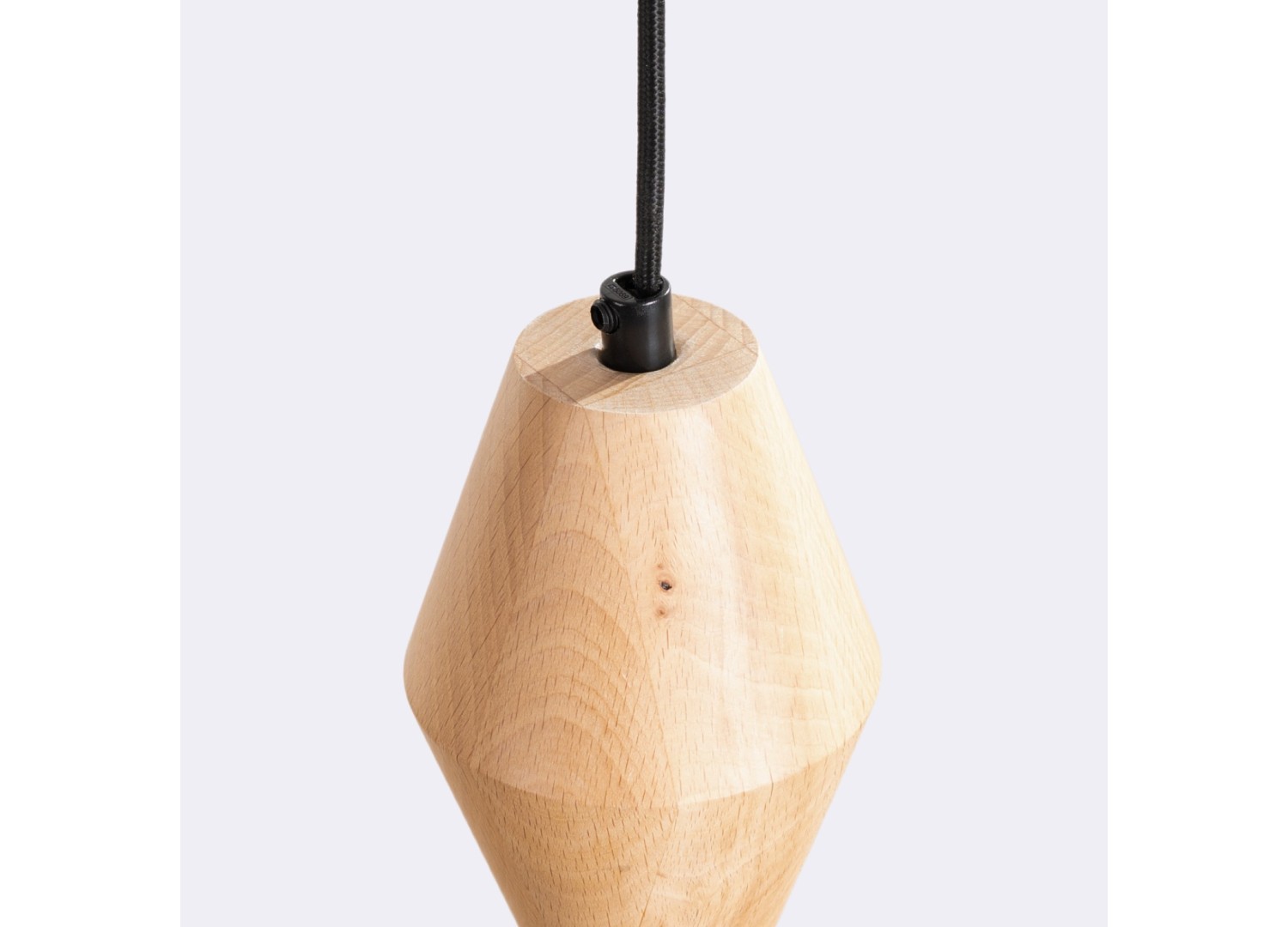 Suspension KUBBE petite R bois naturel GU10 – vue complémentaire 7