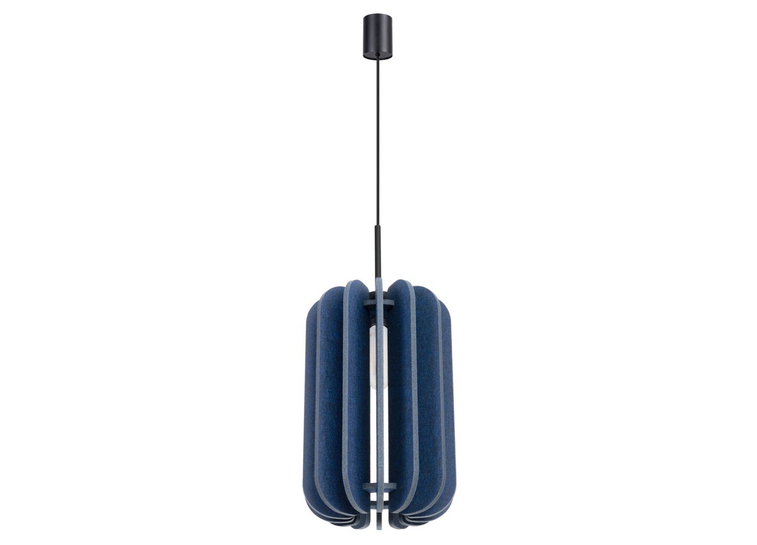 Suspension MULA 27 bleu marine et noir E27 – vue complémentaire 2