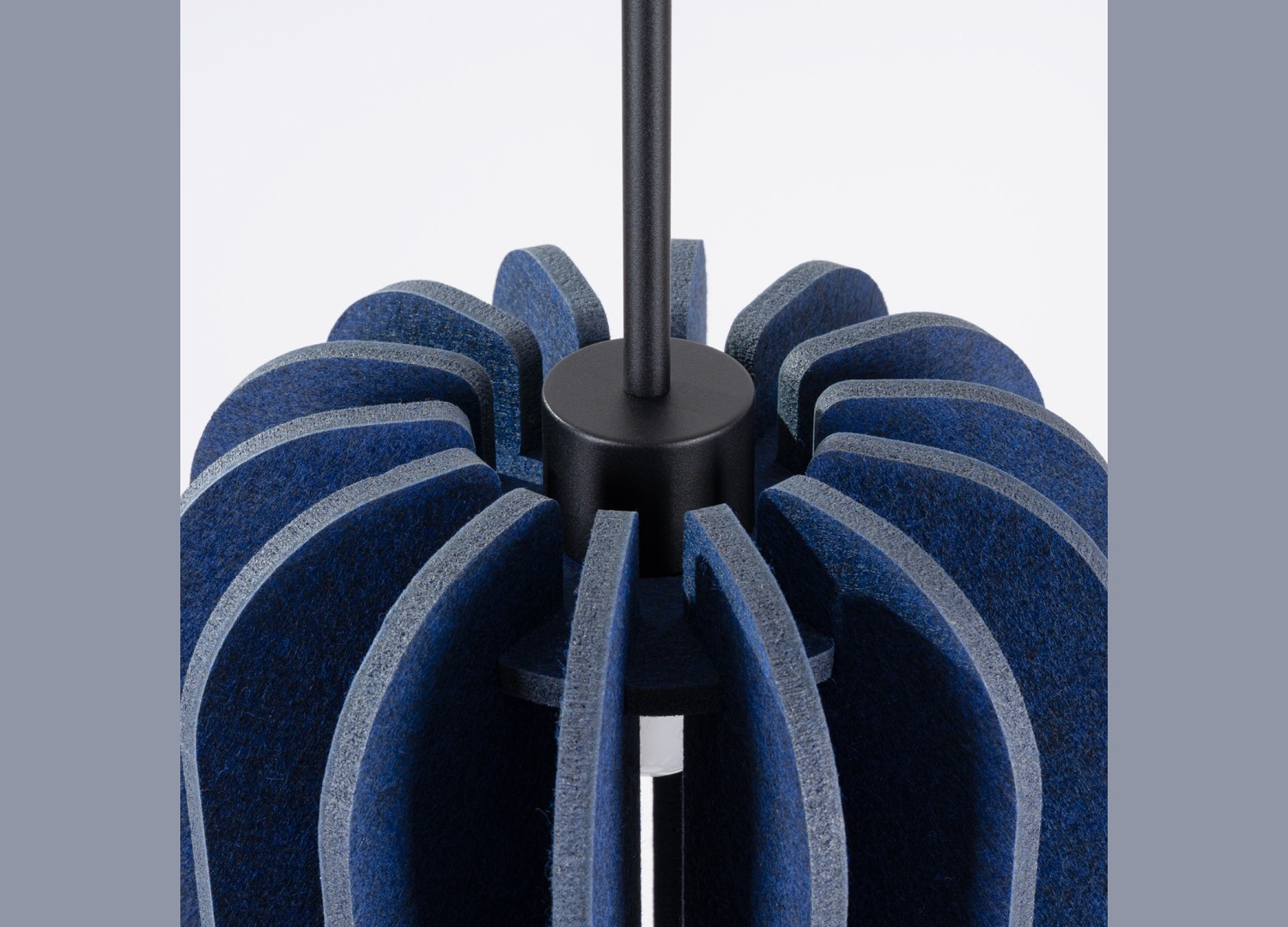 Suspension MULA 27 bleu marine et noir E27 – vue complémentaire 6