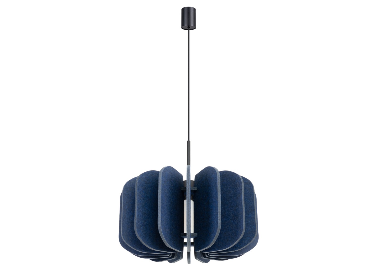 Suspension MULA 45 bleu marine et noir E27 – vue complémentaire 2