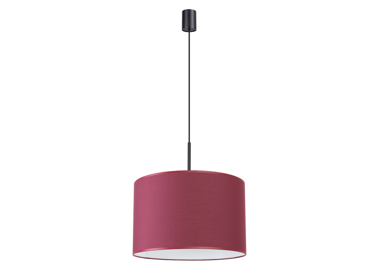 Suspension NEVIA bordeaux 40 cm E27 – vue 2