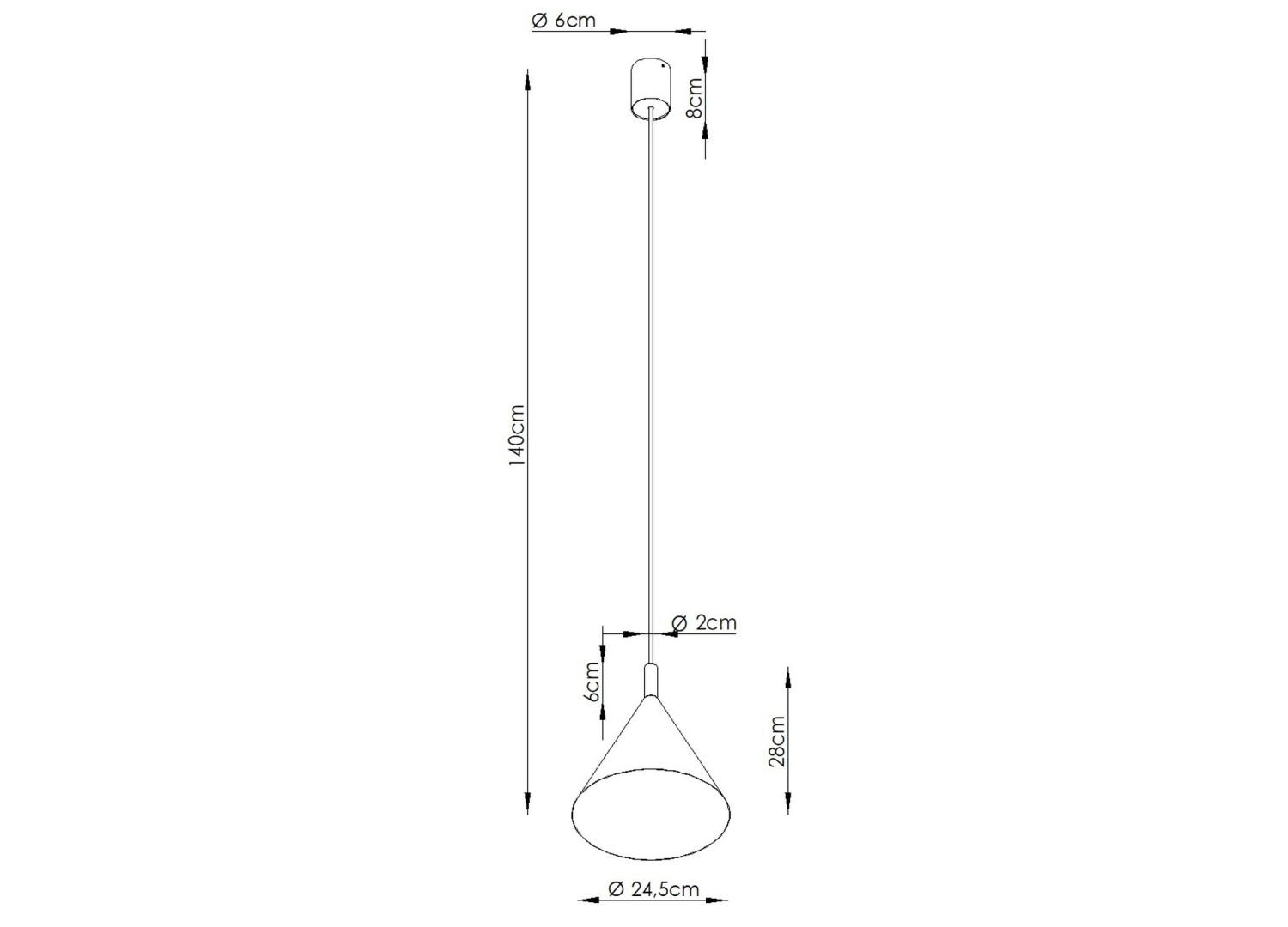 Suspension NOX 25 beige – vue complémentaire 9