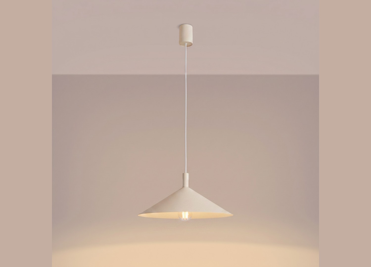 Suspension NOX 40 beige – vue complémentaire 3