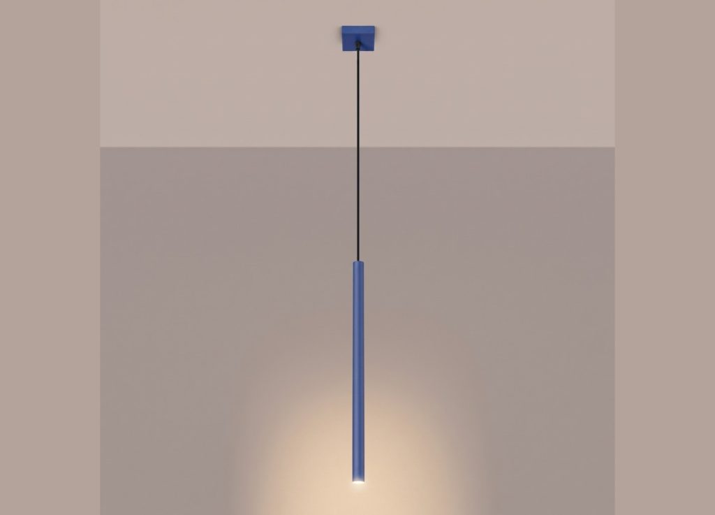 Suspension PASTELO 1 bleu outremer – vue complémentaire 3