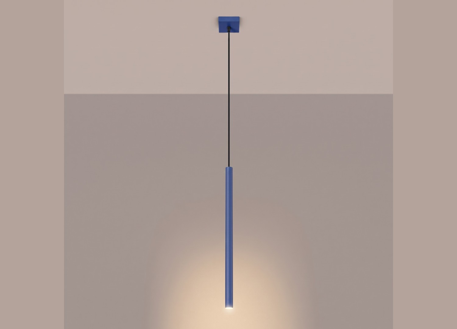 Suspension PASTELO 1 bleu outremer – vue complémentaire 3