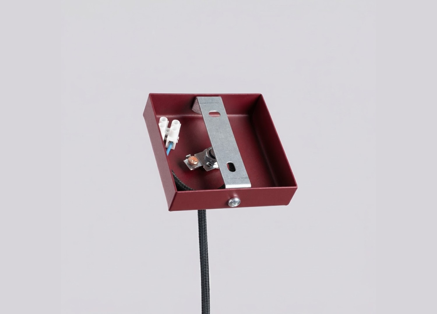 Suspension PASTELO 1 bordeaux – vue complémentaire 5