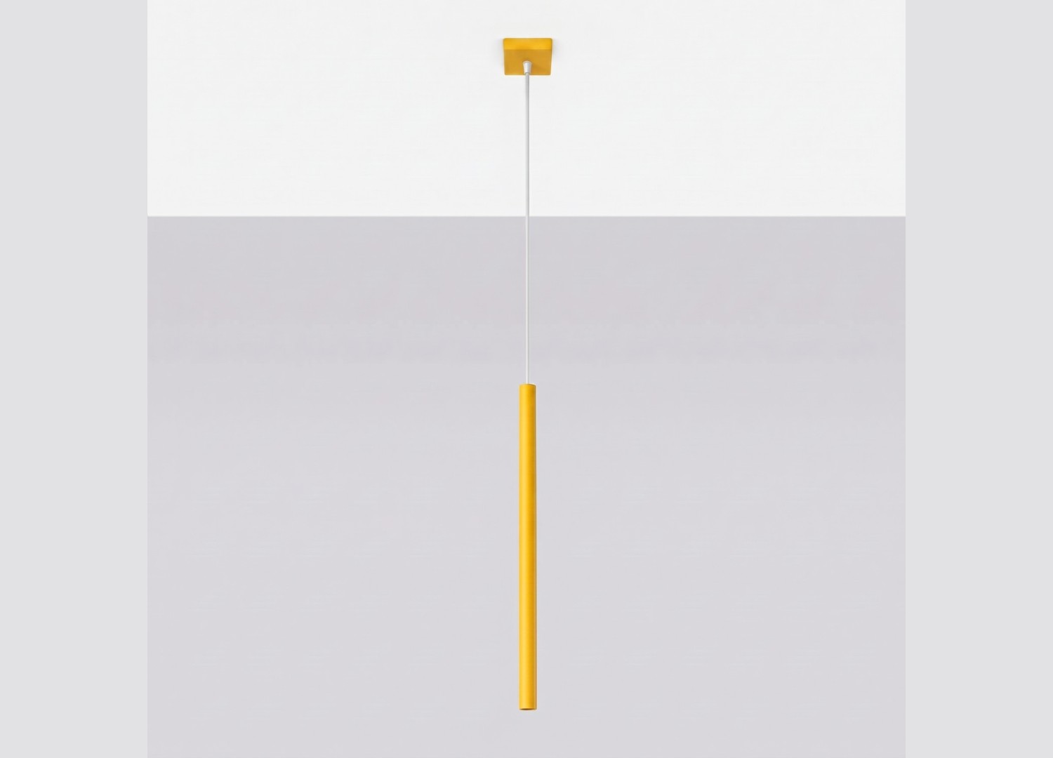Suspension PASTELO 1 jaune – vue complémentaire 2