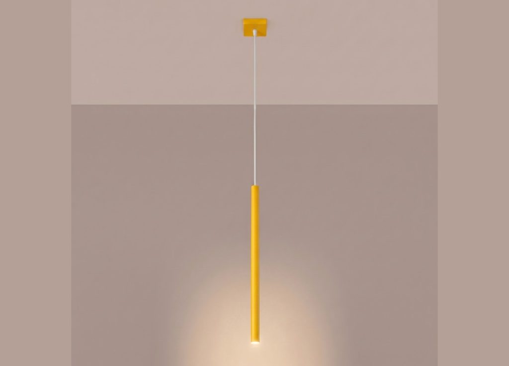 Suspension PASTELO 1 jaune – vue complémentaire 3