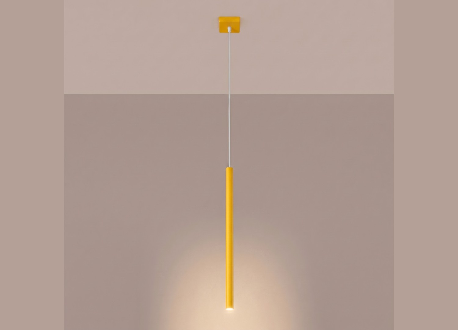 Suspension PASTELO 1 jaune – vue complémentaire 3