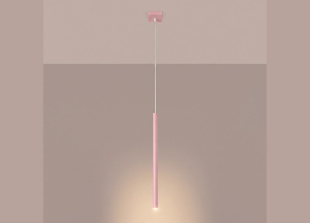 Suspension PASTELO 1 rose – vue complémentaire 3