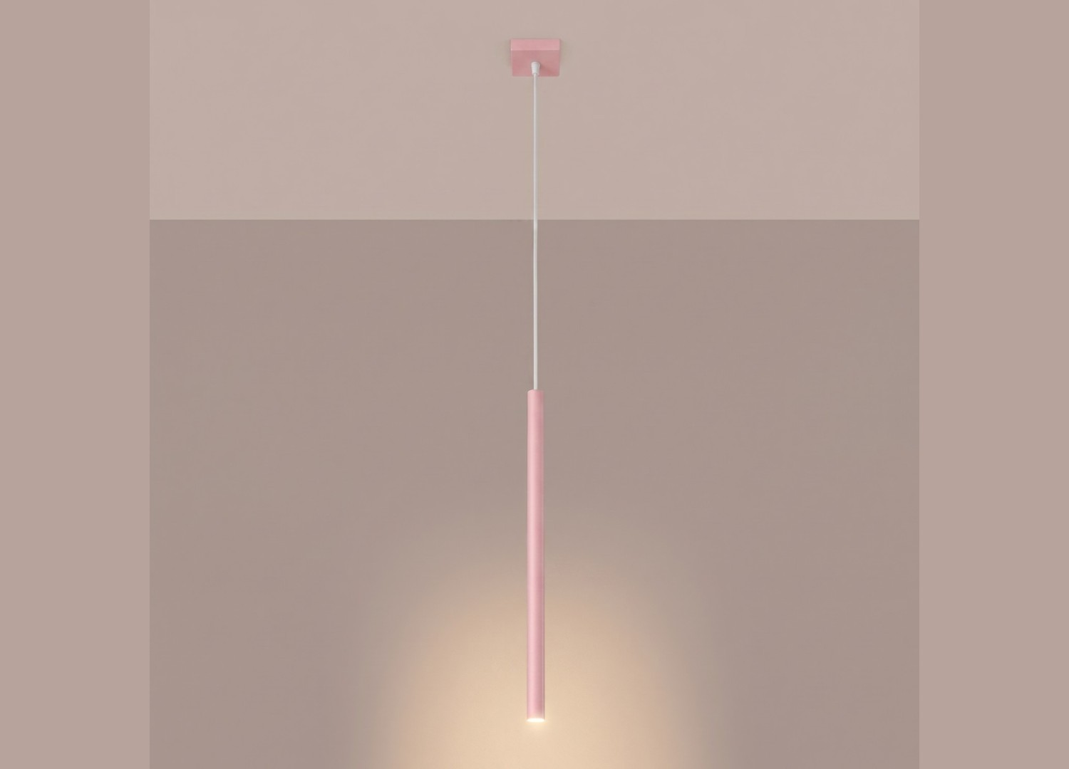 Suspension PASTELO 1 rose – vue complémentaire 3