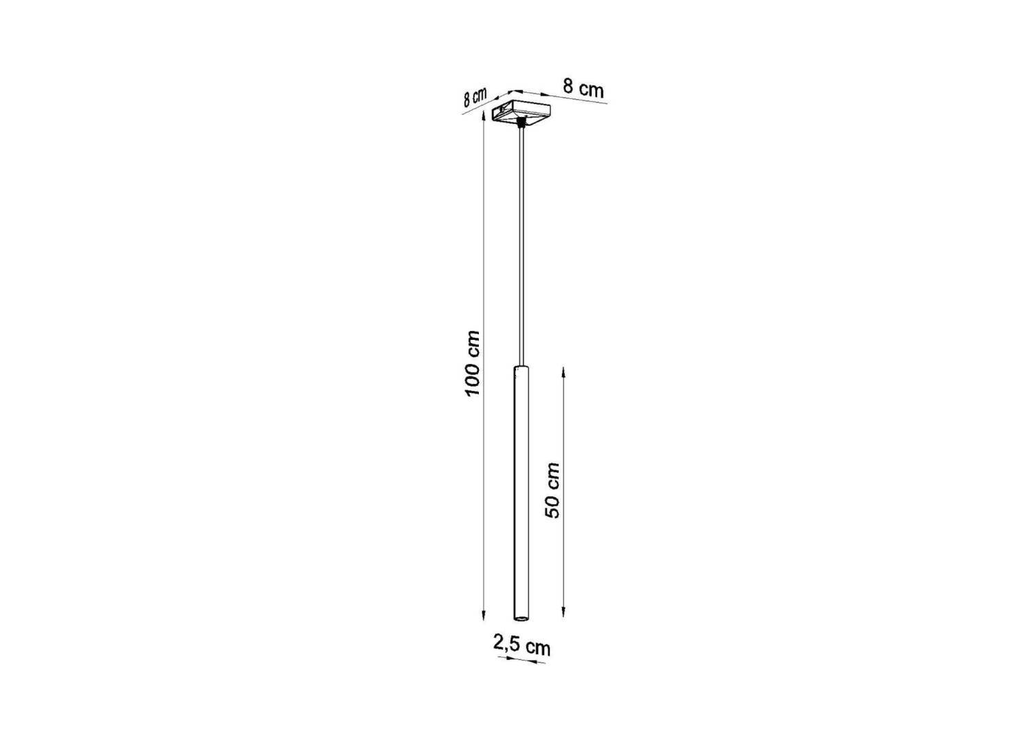 Suspension PASTELO 1 rose – vue complémentaire 5
