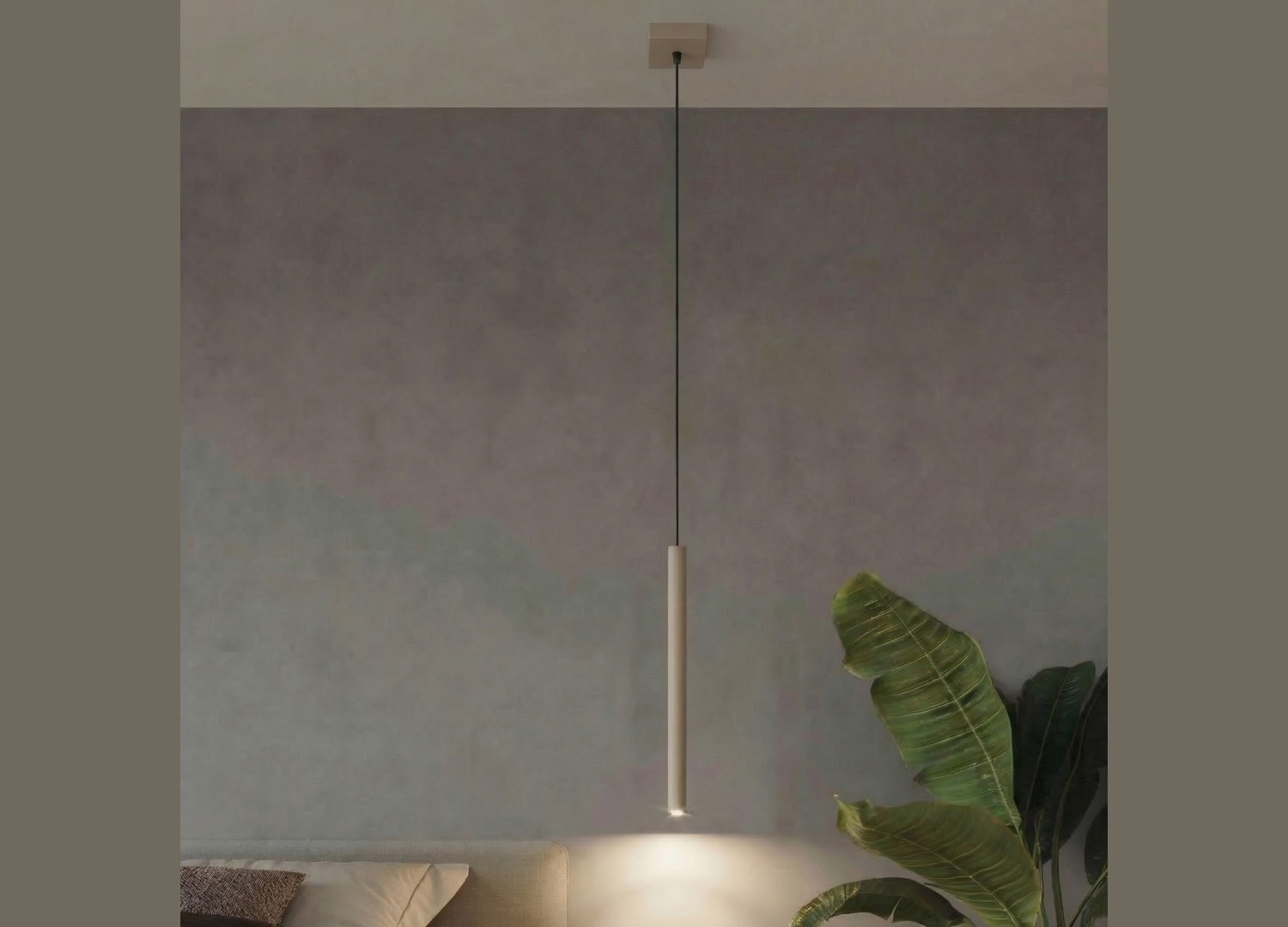 Suspension PASTELO 1 taupe – vue complémentaire 6