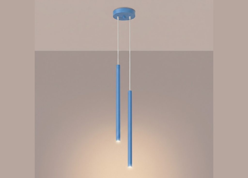 Suspension PASTELO 2 azur