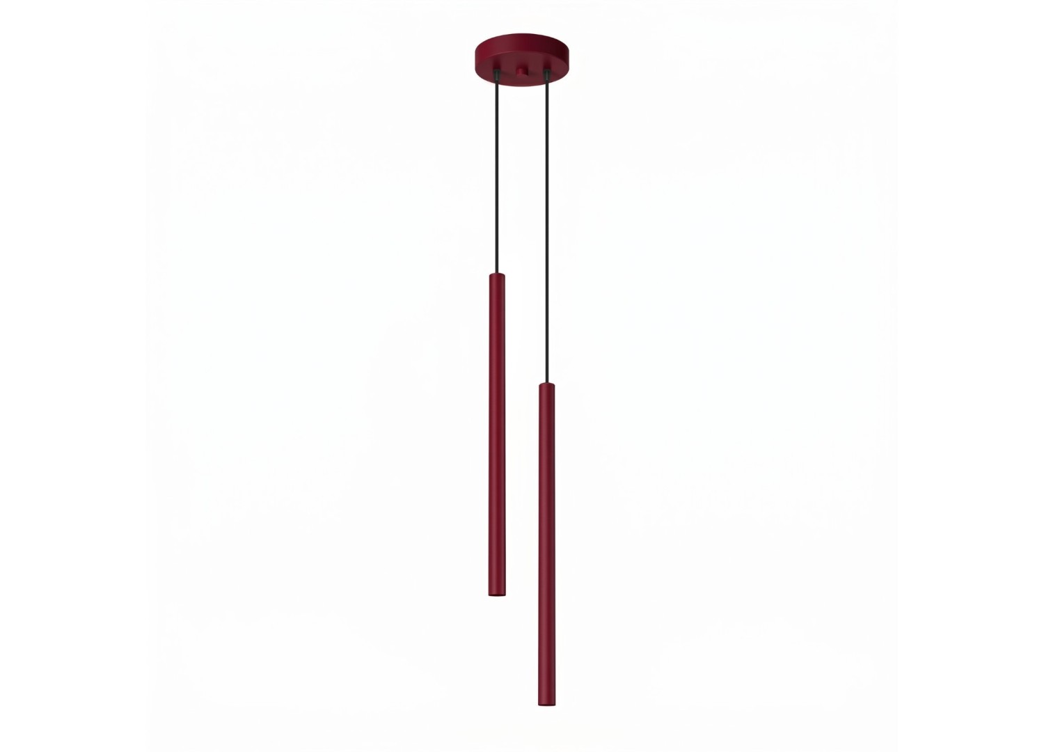 Suspension PASTELO 2 bordeaux