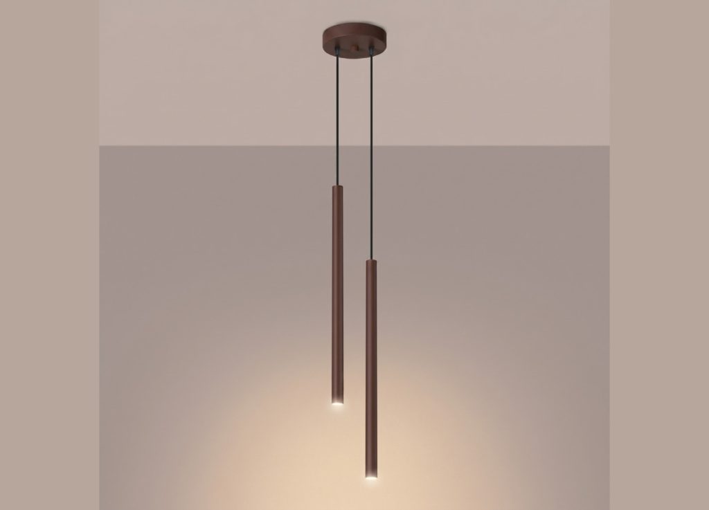 Suspension PASTELO 2 brun – vue complémentaire 3
