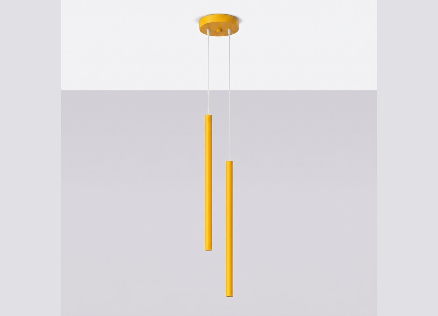 Suspension PASTELO 2 jaune – vue complémentaire 2