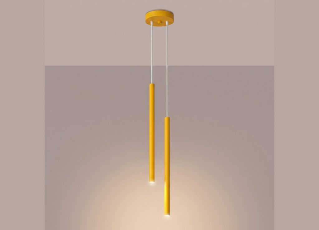 Suspension PASTELO 2 jaune – vue complémentaire 3