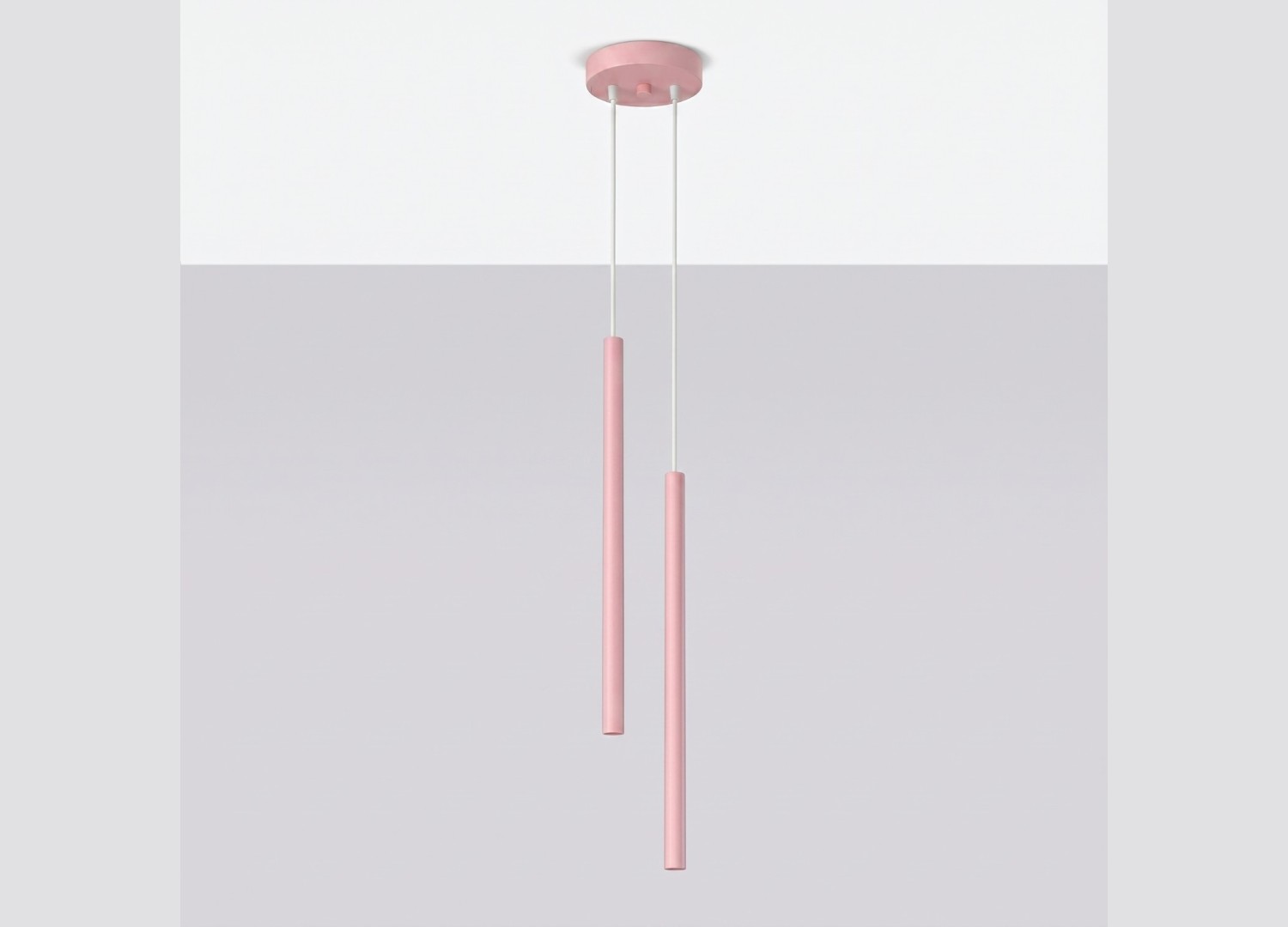 Suspension PASTELO 2 rose – vue complémentaire 2